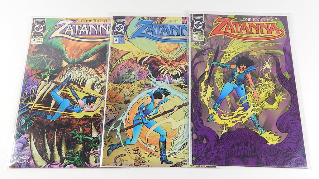 Zatanna Come Together #1-4 Complete Comic Book Mini Series Set Full Run DC 1993 Pic2