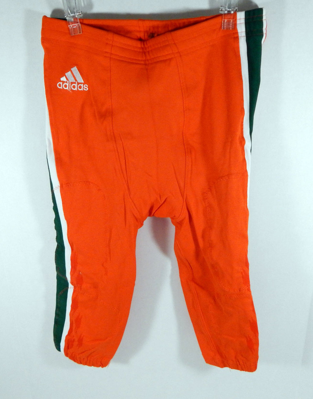 2017 University of Miami Hurricanes Game Used Orange Pants XL 710769S