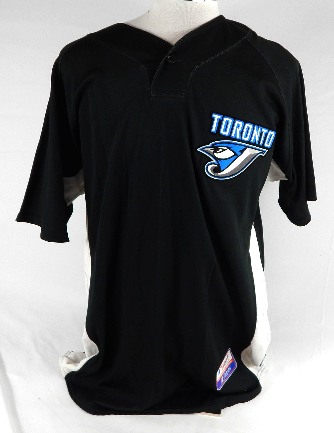 2007-10 Toronto Blue Jays #15 Game Used Black Jersey ST BP 48 683