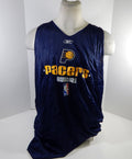 1990s Indiana Pacers Game Issued Navy White Practice Jersey 3XL DP54570