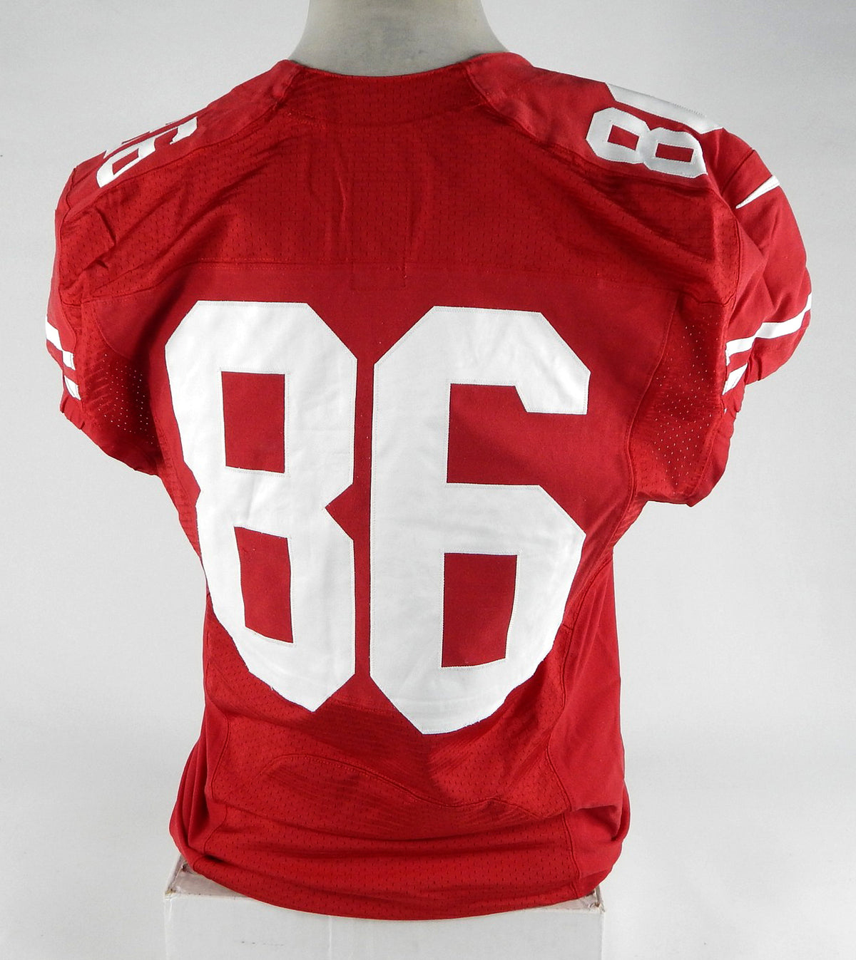 2012 San Francisco 49ers #86 Game Issued Red Jersey 46 DP70744 Pic2