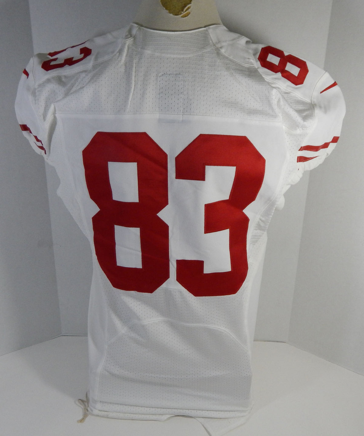 2012 San Francisco 49ers #83 Game Issued White jersey DP16482 Pic2