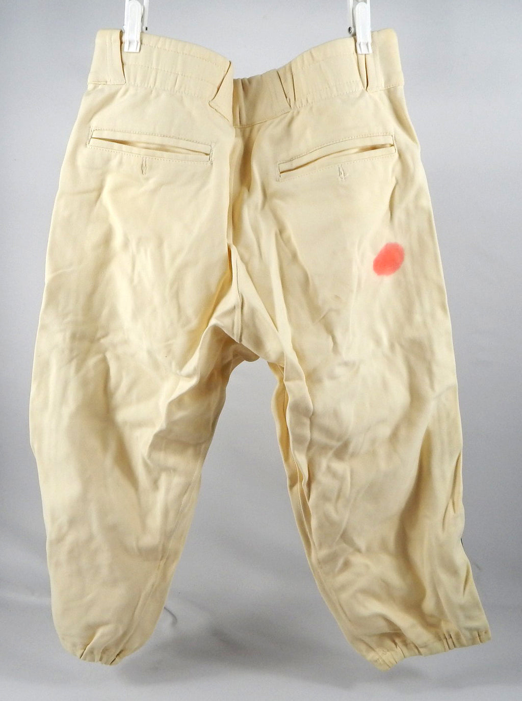 1993 Houston Astros Matt Galante #48 Game Used Cream Pants 38 843 Pic2