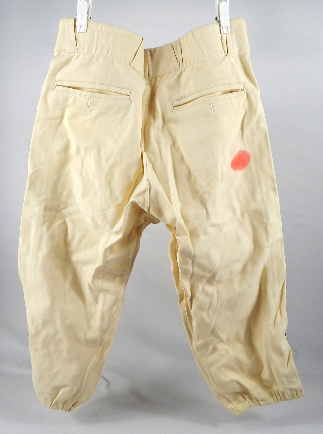1993 Houston Astros Matt Galante #48 Game Used Cream Pants 38 843 Pic2