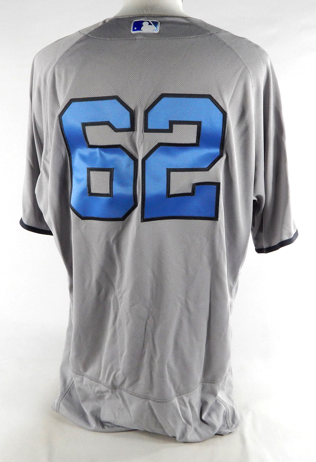 2017 New York Yankees Alan Crockell #62 Game Issued Grey Jersey & Hat 50 477 Pic2