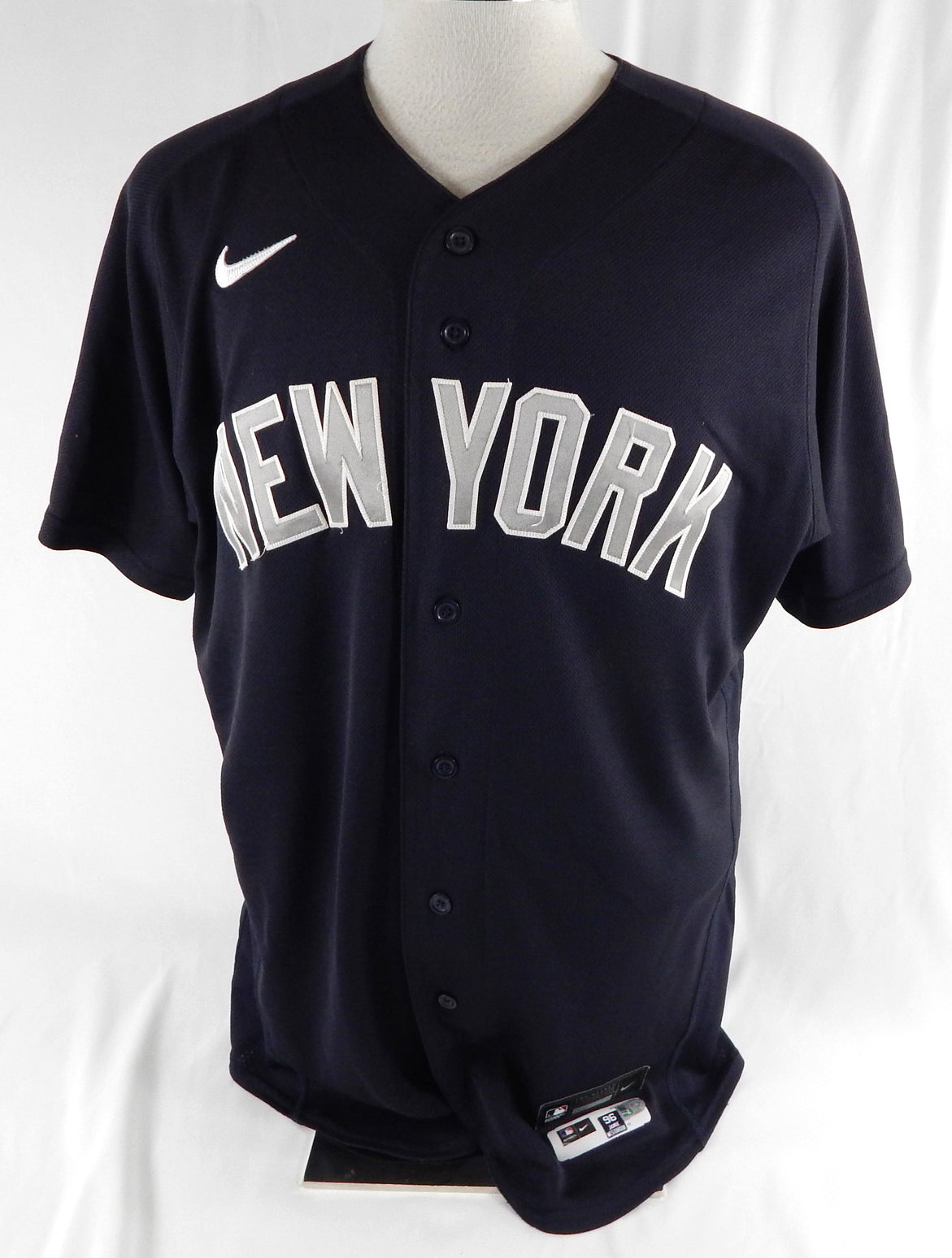 2020 New York Yankees Jamie Westbrook #96 Game Issued P Used Navy Jersey BP ST 4