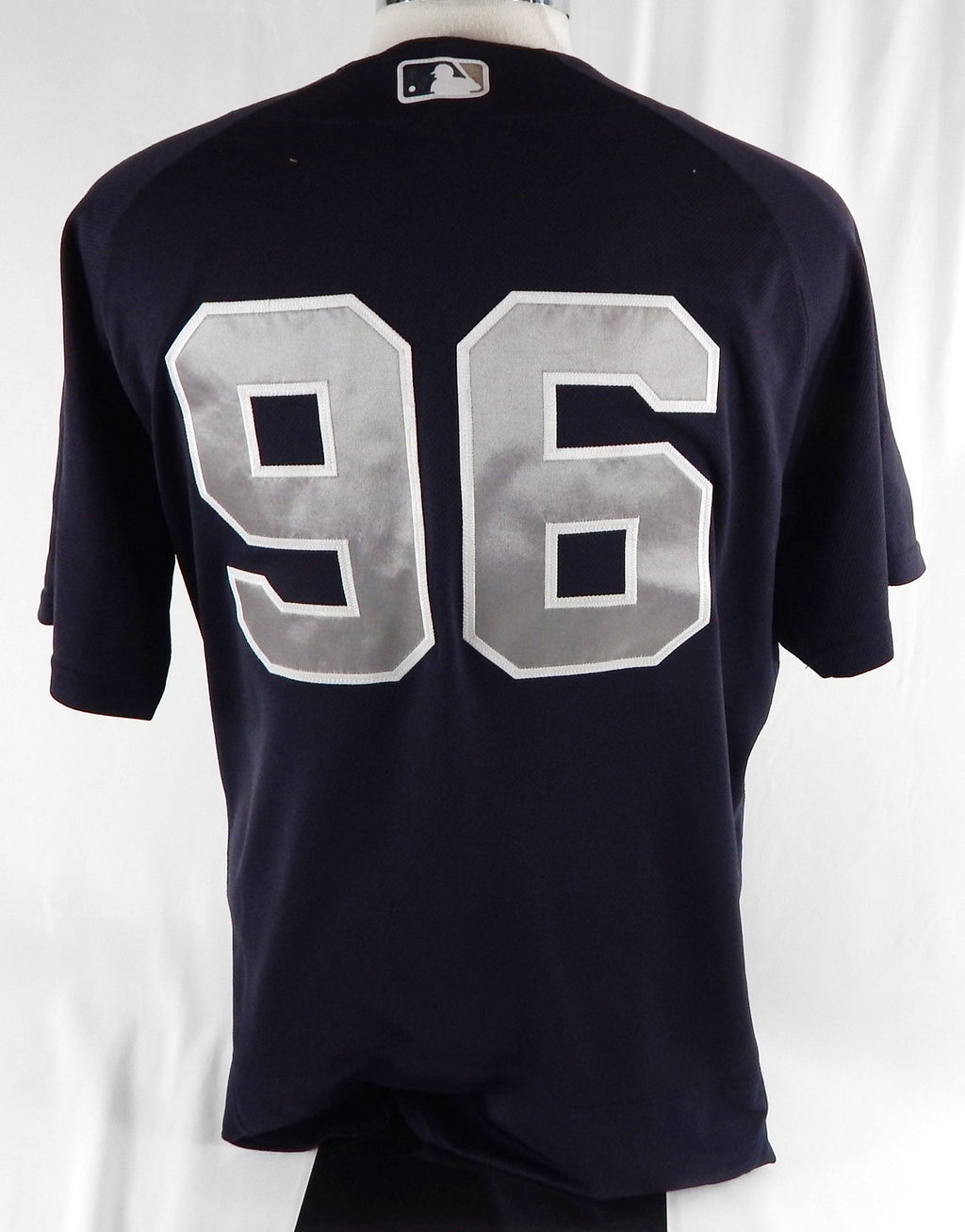 2020 New York Yankees Jamie Westbrook #96 Game Issued P Used Navy Jersey BP ST 4 Pic2