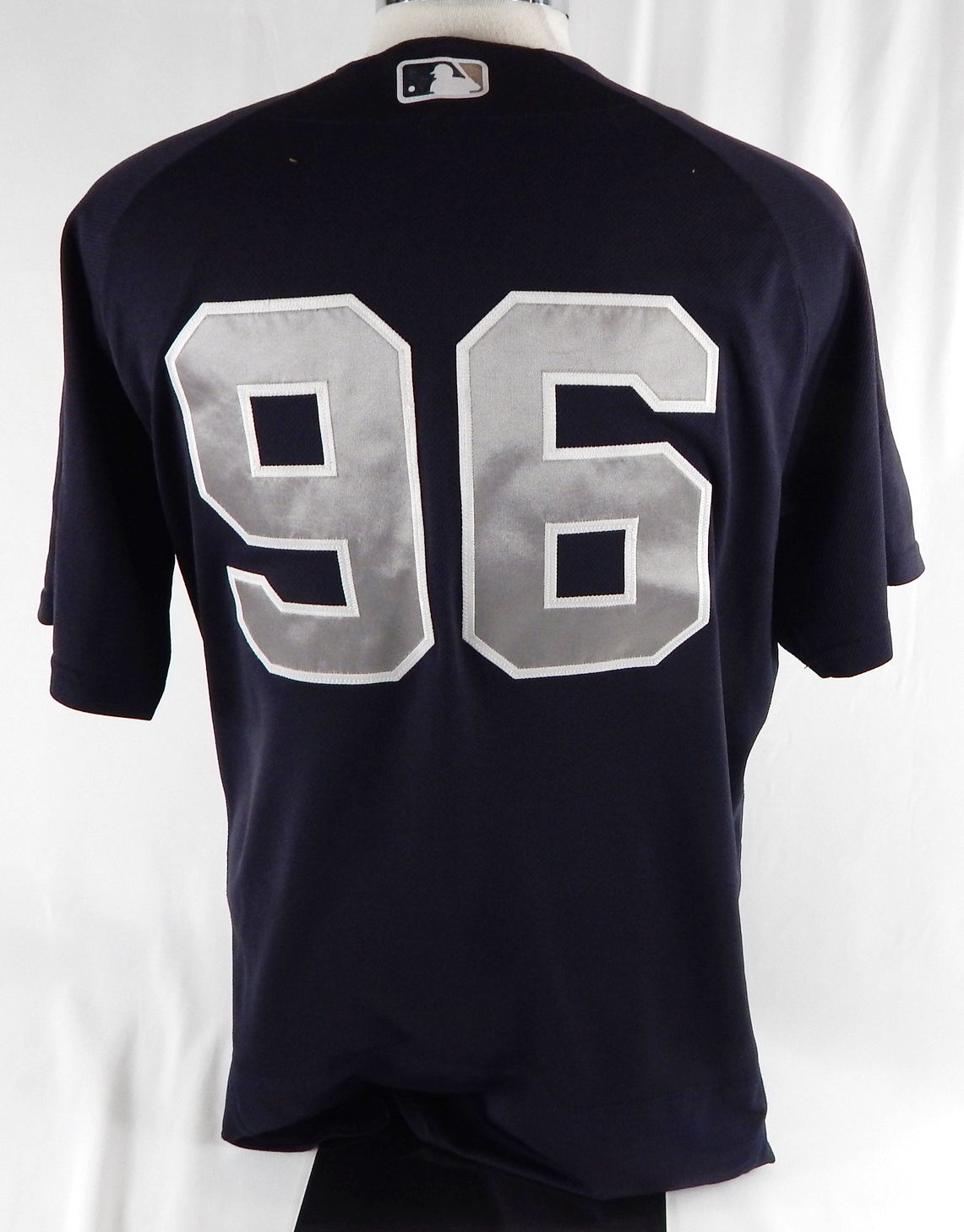 2020 New York Yankees Jamie Westbrook #96 Game Issued P Used Navy Jersey BP ST 4 Pic2