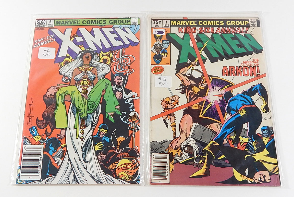Uncanny X-Men Annual #3 6 9 10 11 Comic Book Lot Marvel 1979-87 Frank Miller Pic2