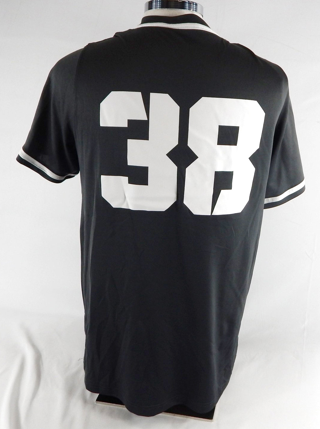 2020 Texas Christian TCU Frogs #38 Game Used Grey Practice Jersey Baseball L 08 Pic2