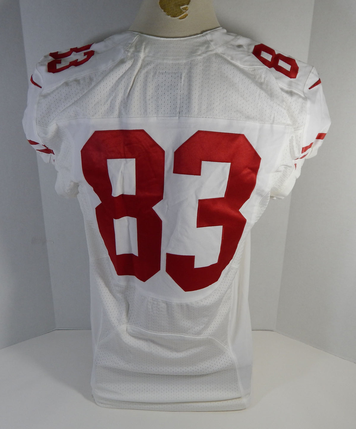 2014 San Francisco 49ers #83 Game Issued White jersey DP16485 Pic2