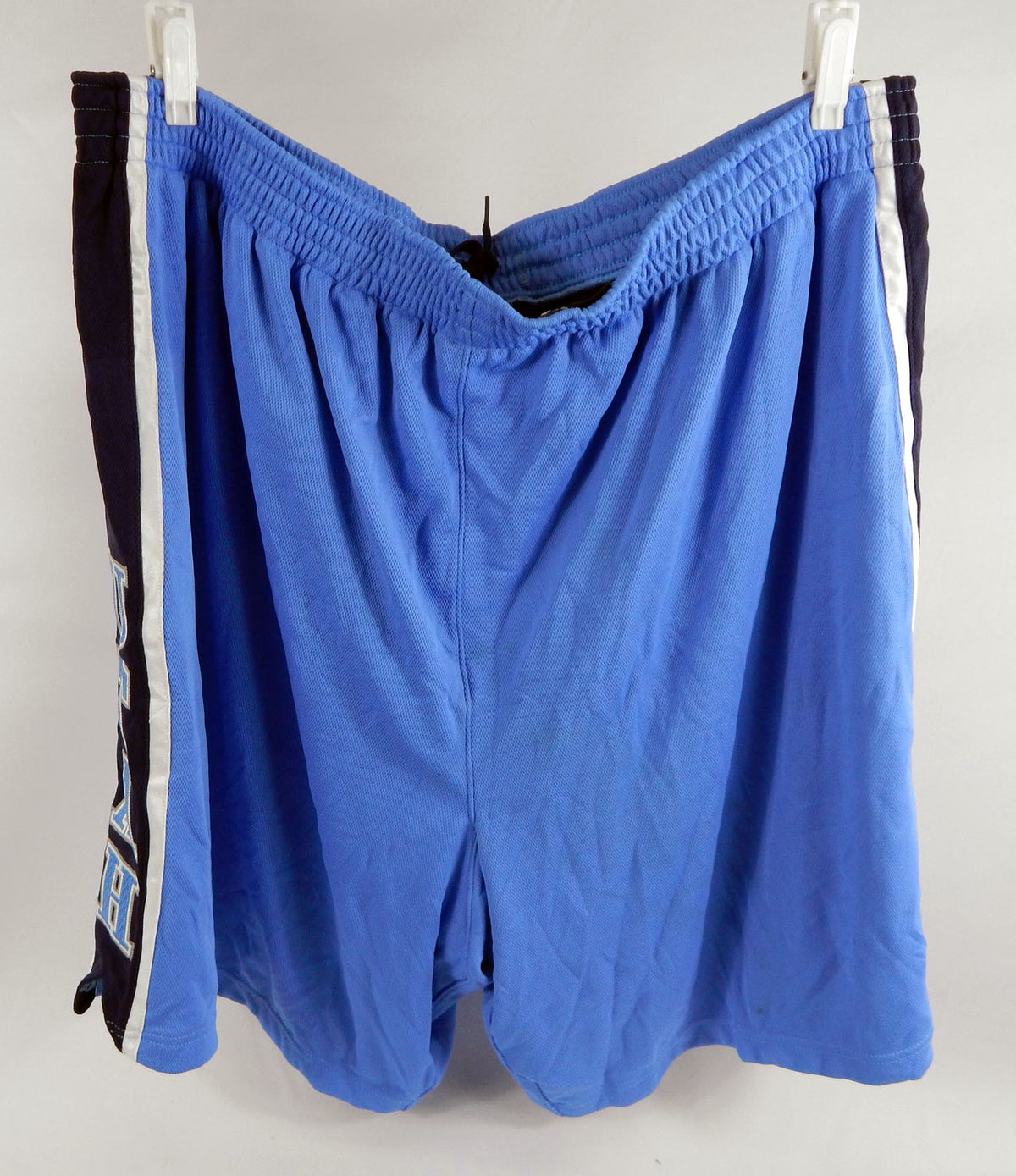 2006-10 Utah Jazz Game Issued Blue Basketball Shorts Size 52 172 Pic2
