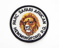 Parc Safari African Zoo Hemmingford Quebec Canada Vintage Embroidered Patch 3"