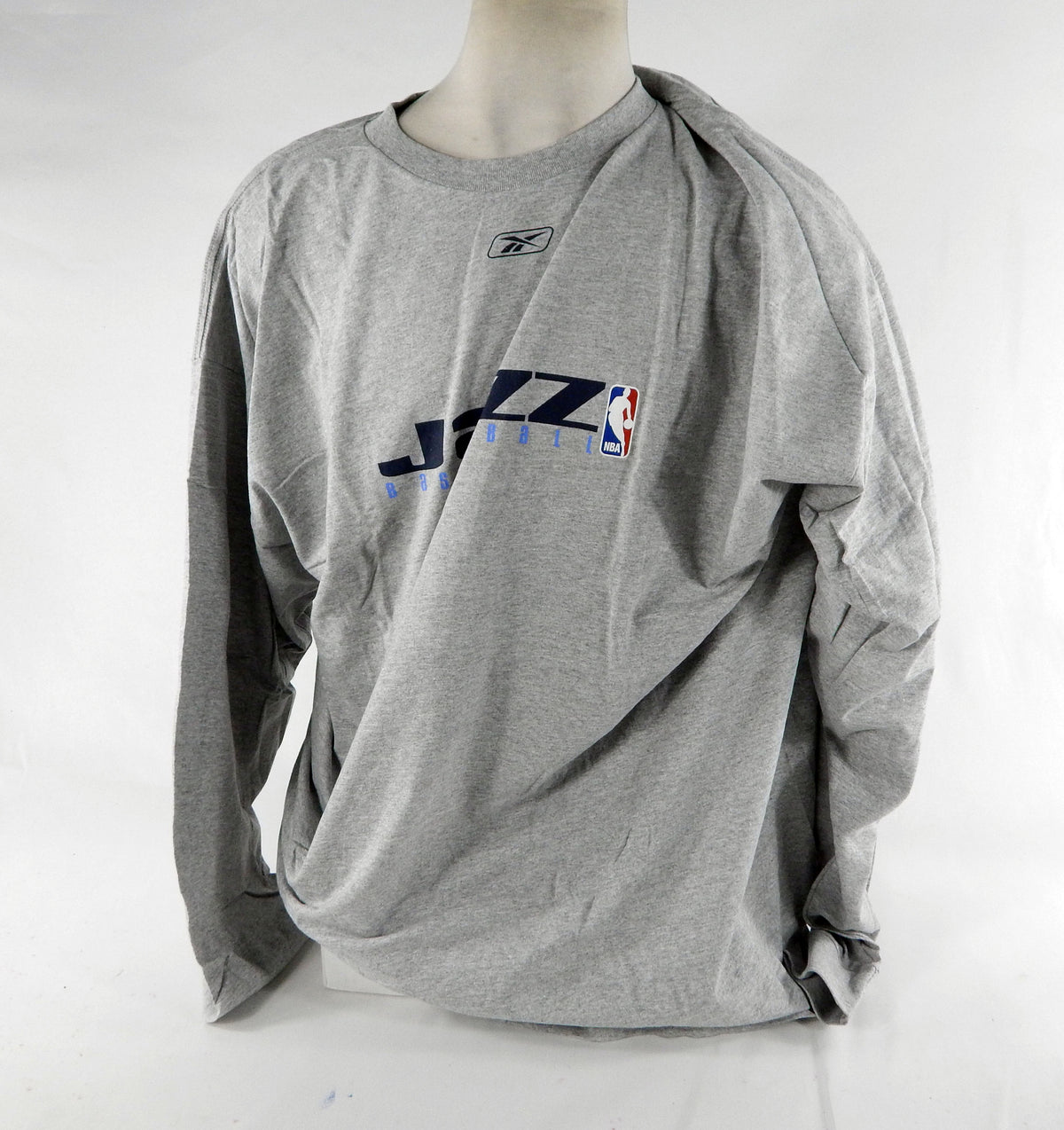 2000s Utah Jazz Game Issued Grey Training Shirt 3XLT DP68981