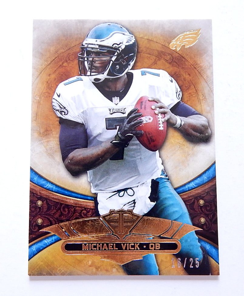 2013 Titanium Michael Vick # 16/25