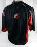 2000s Portland Trailblazers Game Issued Black Shooting Shirt 2XL DP63818