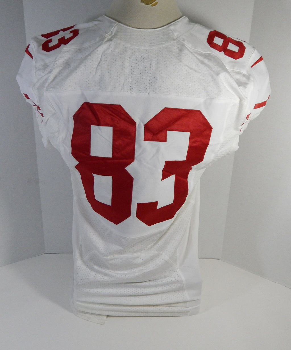 2014 San Francisco 49ers #83 Game Issued White jersey DP16490 Pic2