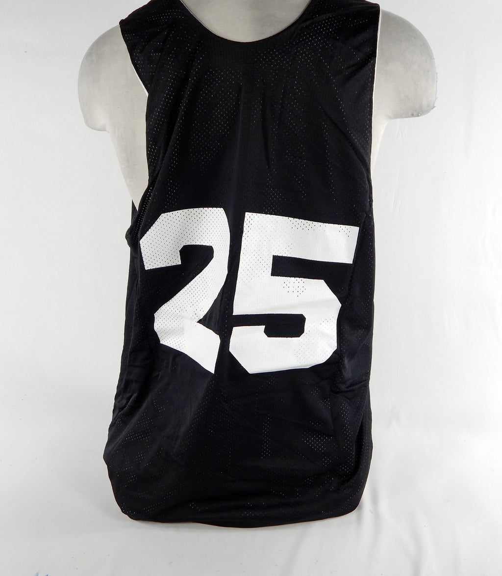 1990s Atlanta Hawks #25 Game Used Black White Practice Jersey 3XL DP68986 Pic2