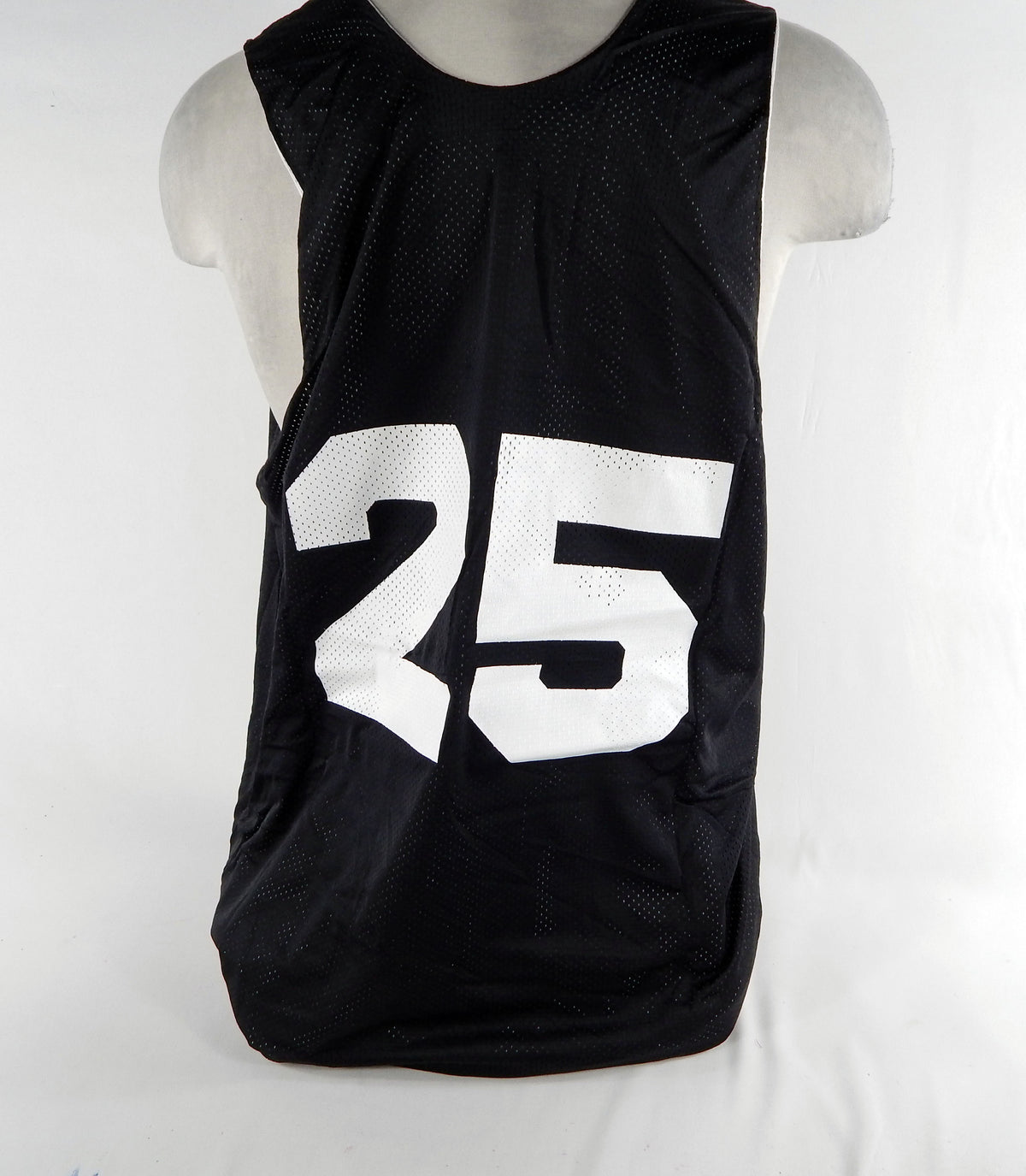 1990s Atlanta Hawks #25 Game Used Black White Practice Jersey 3XL DP68986 Pic2