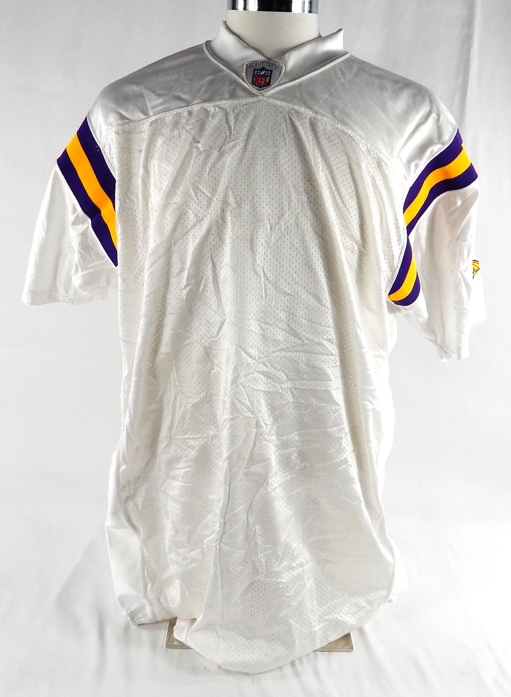2005 Minnesota Vikings Blank Game Issued White Jersey 48 482