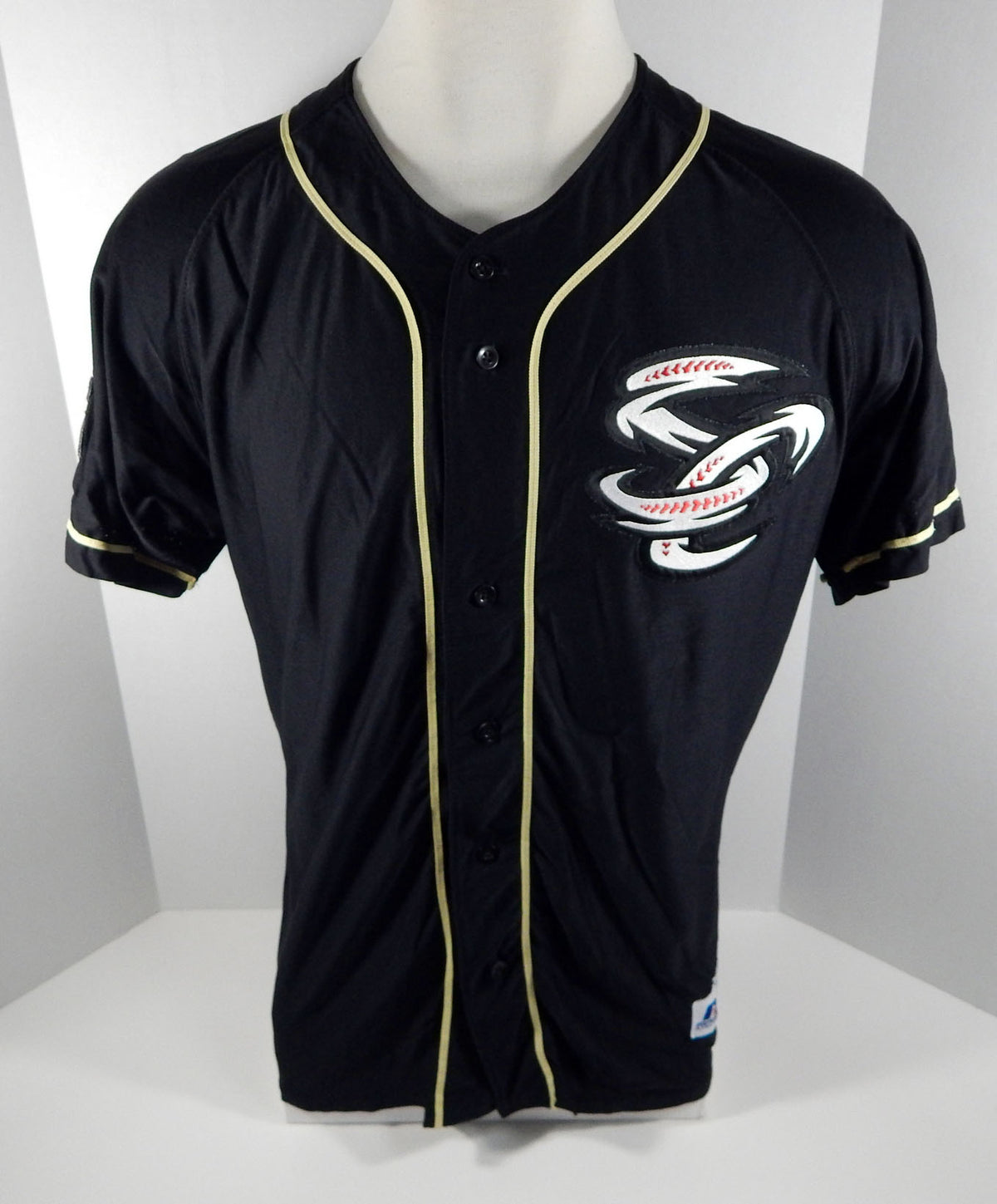 2015 Omaha Storm Chasers Clemens Finnegan Blanton #37 Game Used Black Jersey BTB Pic2