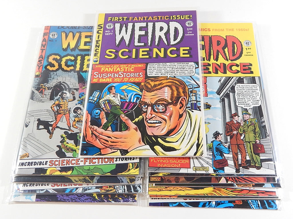 Weird Science 1990-92 Russ Cochran Gladstone EC Reissues Lot (13 Comics)