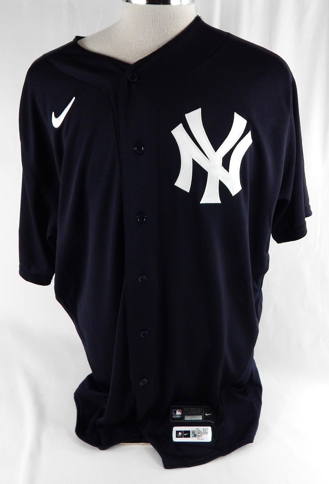 2023 New York Yankees Clay Holmes #35 Game Issued Navy Jersey ST BP 50 881