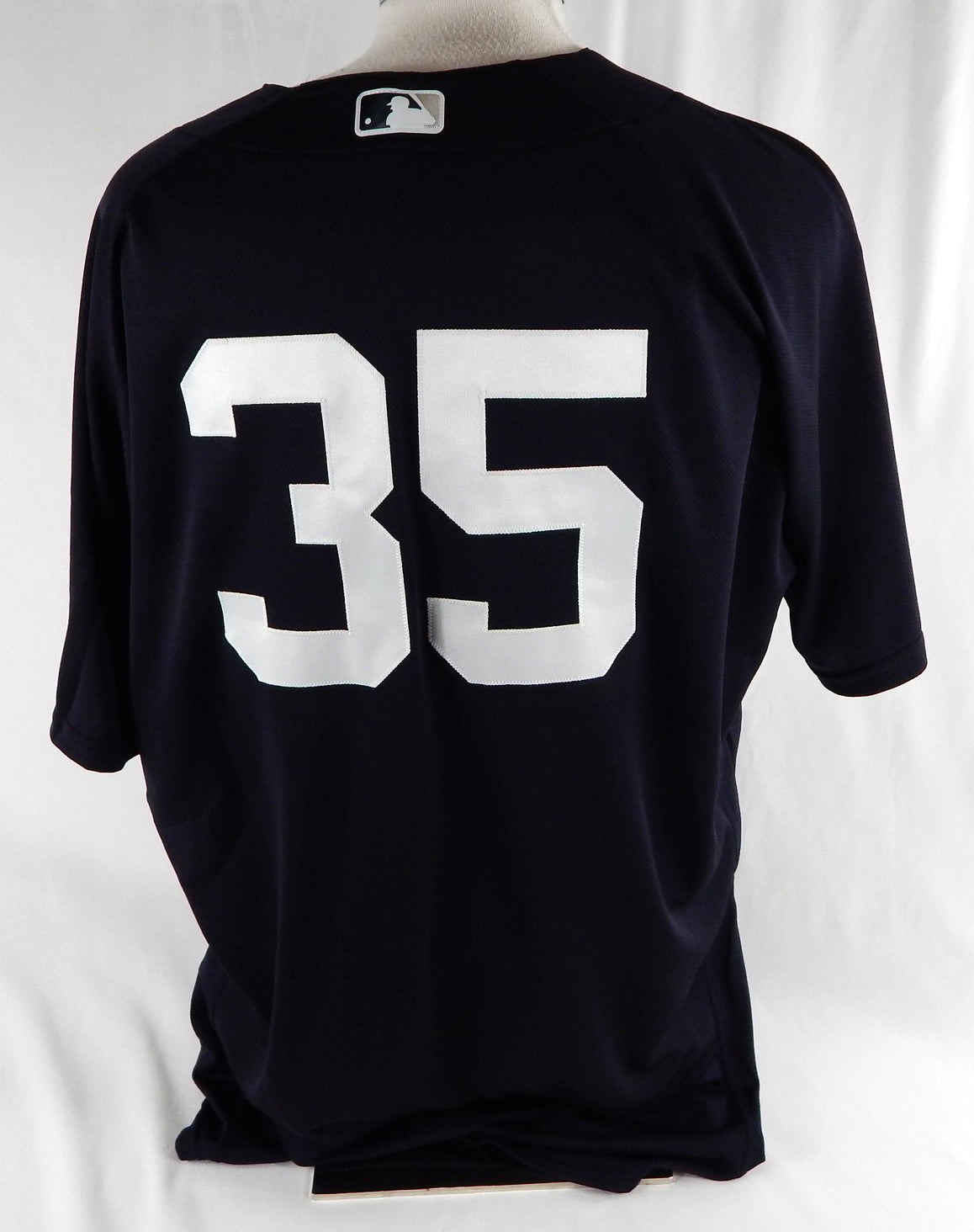 2023 New York Yankees Clay Holmes #35 Game Issued Navy Jersey ST BP 50 881 Pic2