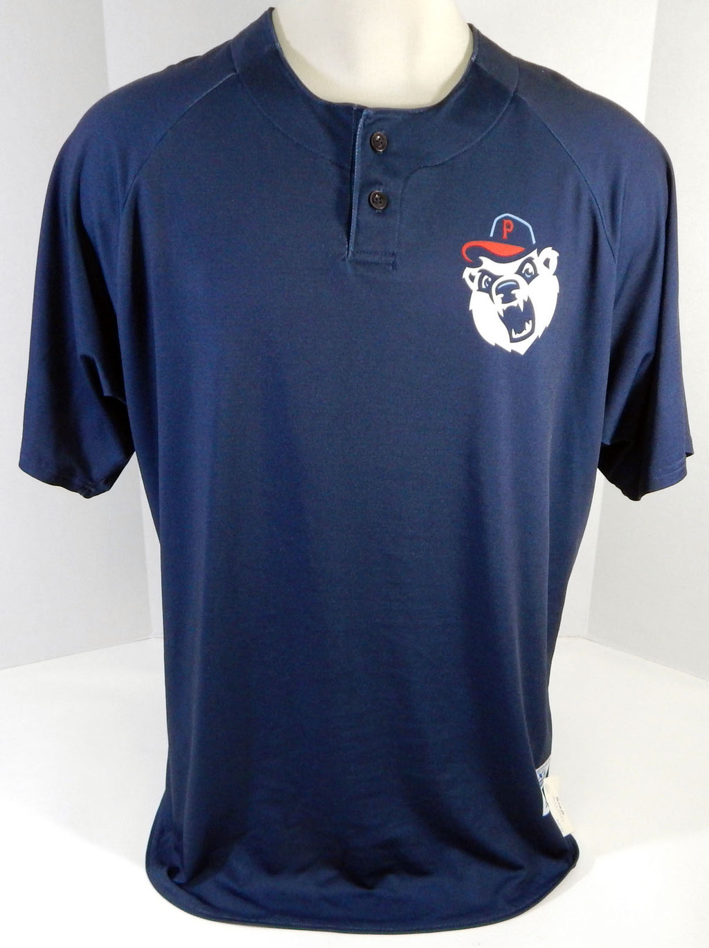 2015 Pawtucket PawSox Red Sox Luis Ysla #39 Game Used Navy Jersey XL 610