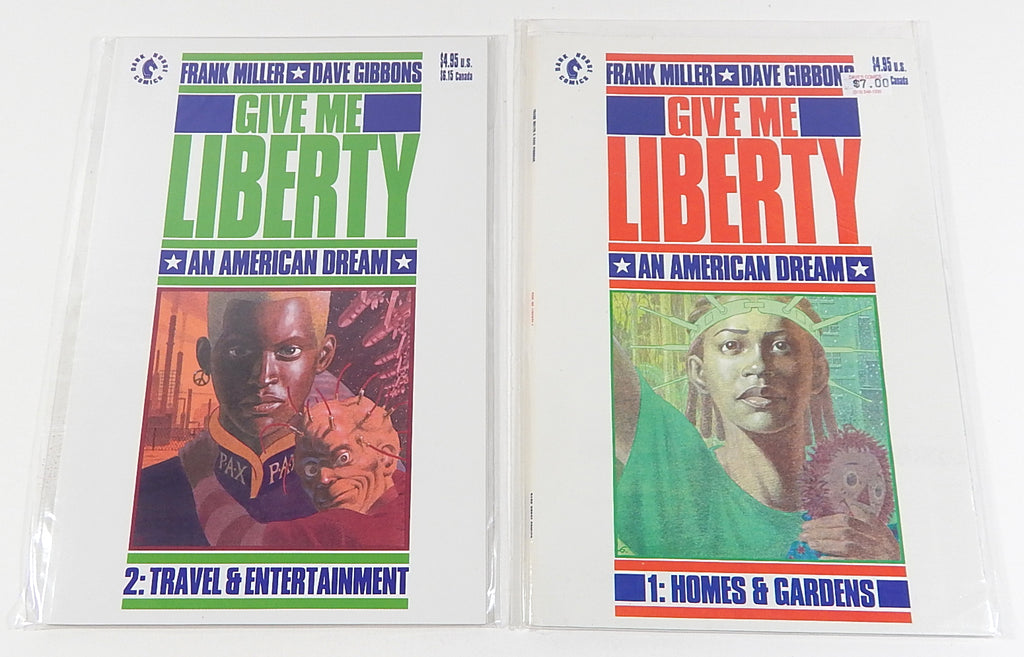 Give Me Liberty #1-4 Complete Comic Book TPB Series Set 1990 Frank Miller Pic2