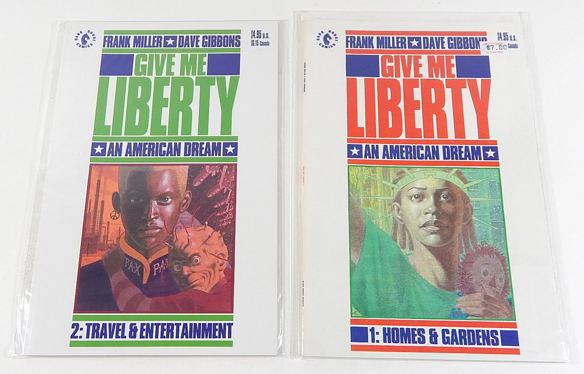 Give Me Liberty #1-4 Complete Comic Book TPB Series Set 1990 Frank Miller Pic2