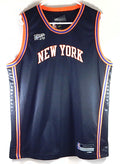 New York Knicks Blank Nike Swingman City Ed. Basketball Jersey Black Youth M