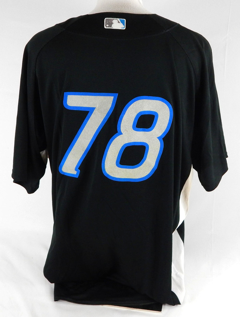 2007-10 Toronto Blue Jays #78 Game Used Black Jersey ST BP 52 697 Pic2