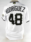 2020 Pittsburgh Pirates Richard Rodriguez #48 Game Issued White Jersey Memorial