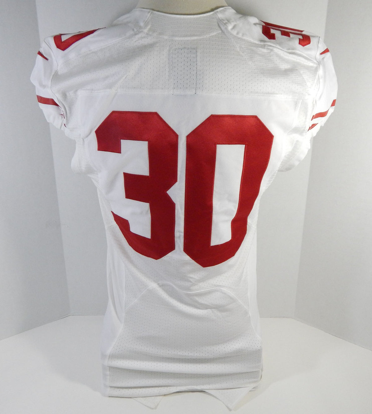 2016 San Francisco 49ers #30 Game Issued White Jersey DP16496 Pic2