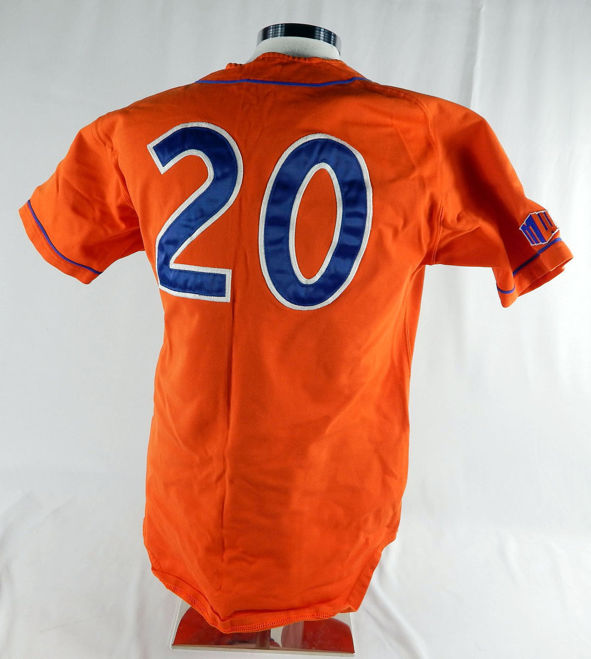 2000s Boise State Broncos #20 Game Used Orange Jersey Softball L 986 Pic2