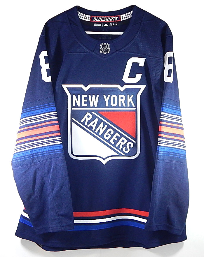Jacob Trouba #8 New York Rangers Adidas Blueshirts NHL Hockey Jersey New Navy 46