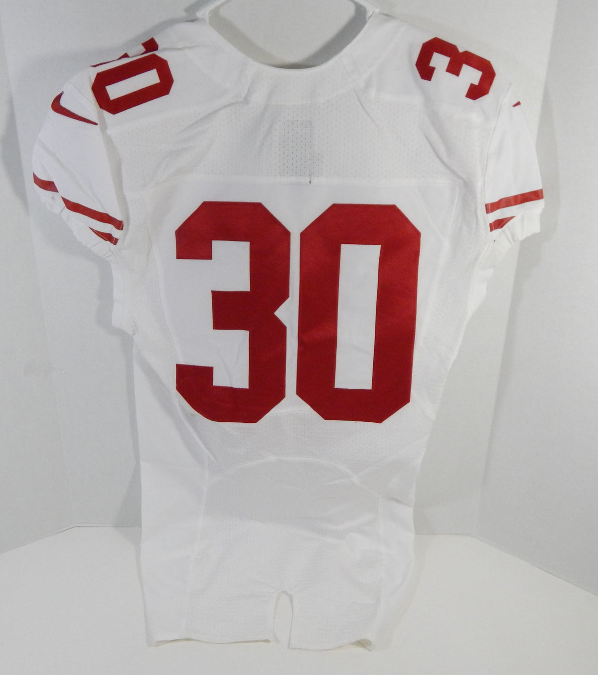 San Francisco 49ers #30 Game Issued White Jersey DP16497 Pic2