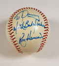 Ron Hansen Signed Baseball Auto DP03873