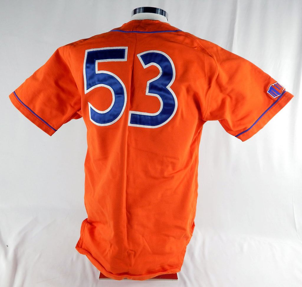 2000s Boise State Broncos #53 Game Used Orange Jersey Softball XL 988 Pic2
