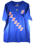 Jacob Trouba #8 New York Rangers Fanatics NHL Tee Shirt New Blue Youth XL