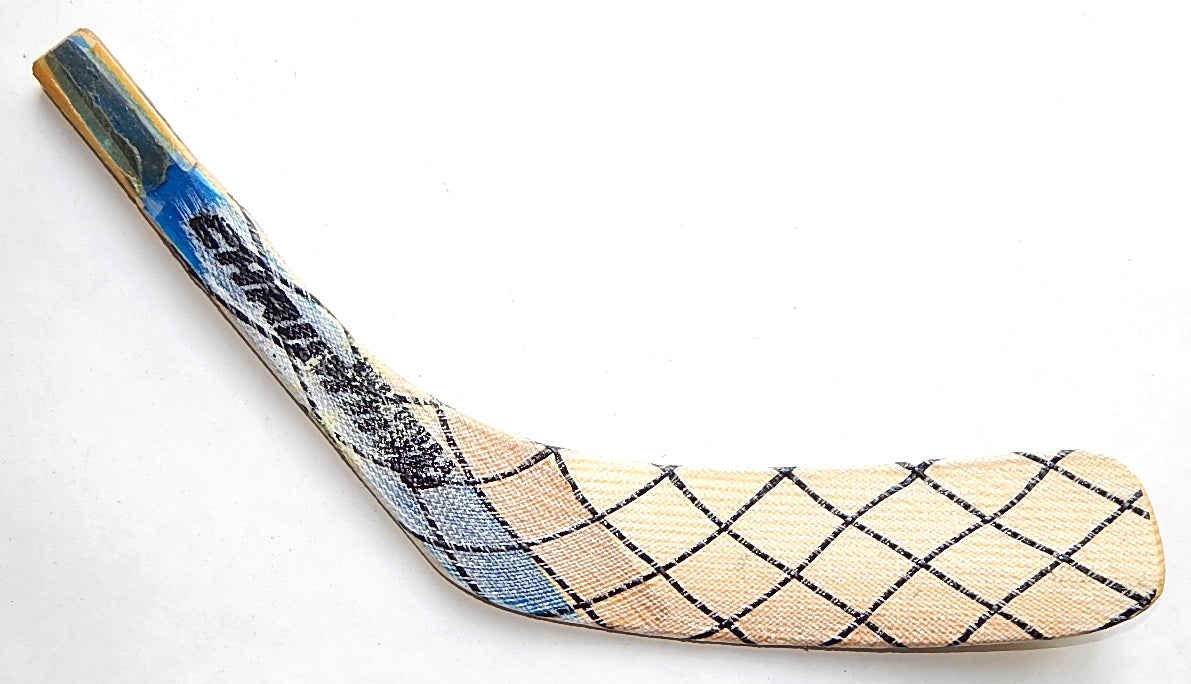 Robert Kron Game Used Hockey Stick Blade Christian Carolina Hurricanes B Pic2
