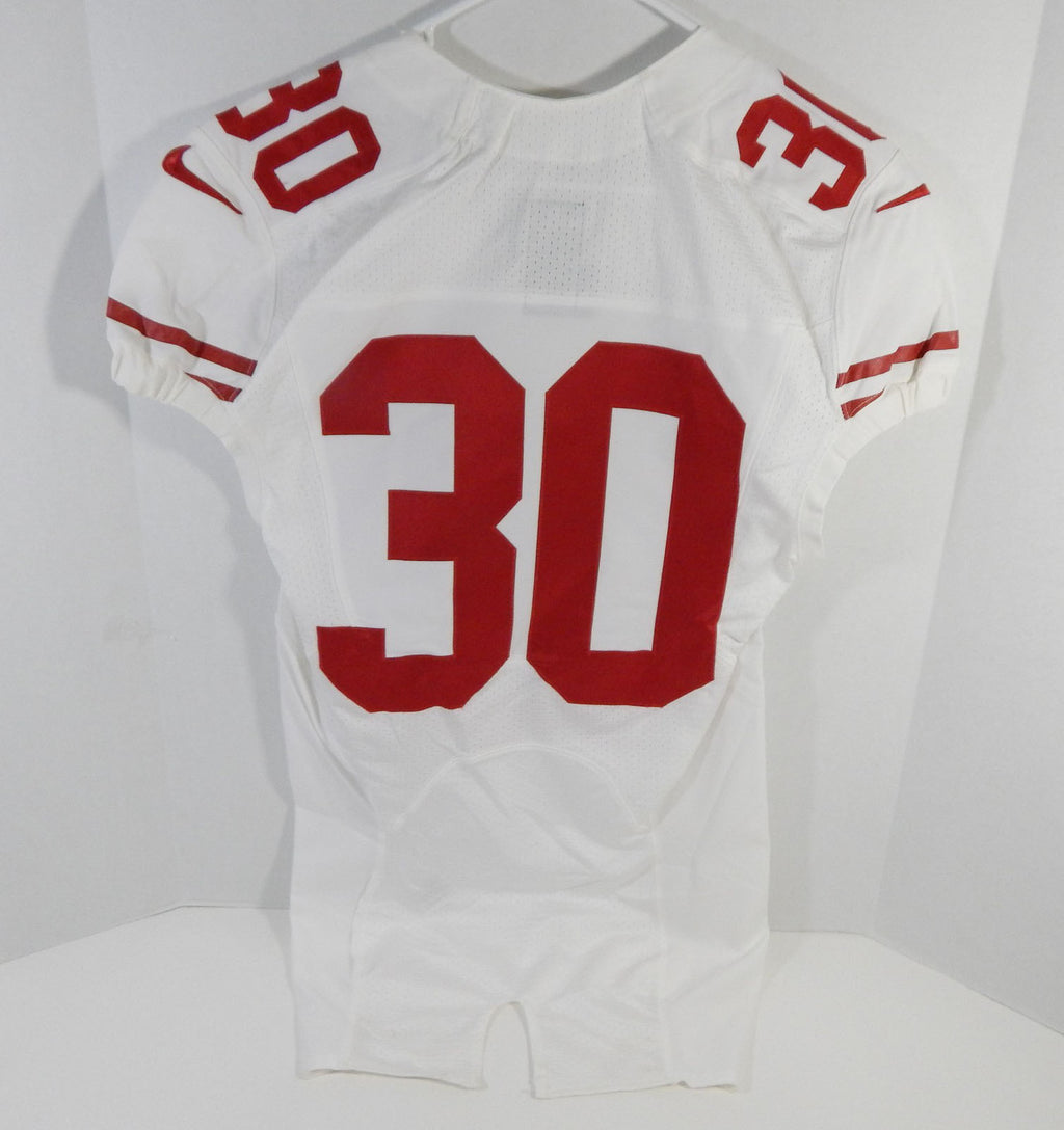 2012 San Francisco 49ers #30 Game Issued White Jersey DP16500 Pic2