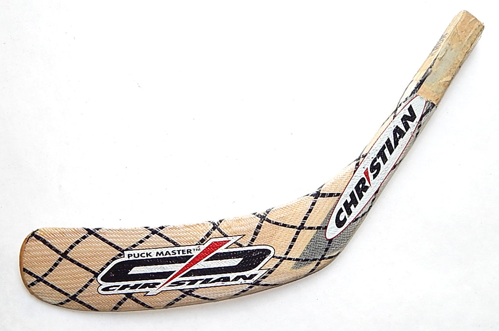 Robert Kron Game Used Hockey Stick Blade Christian Carolina Hurricanes C