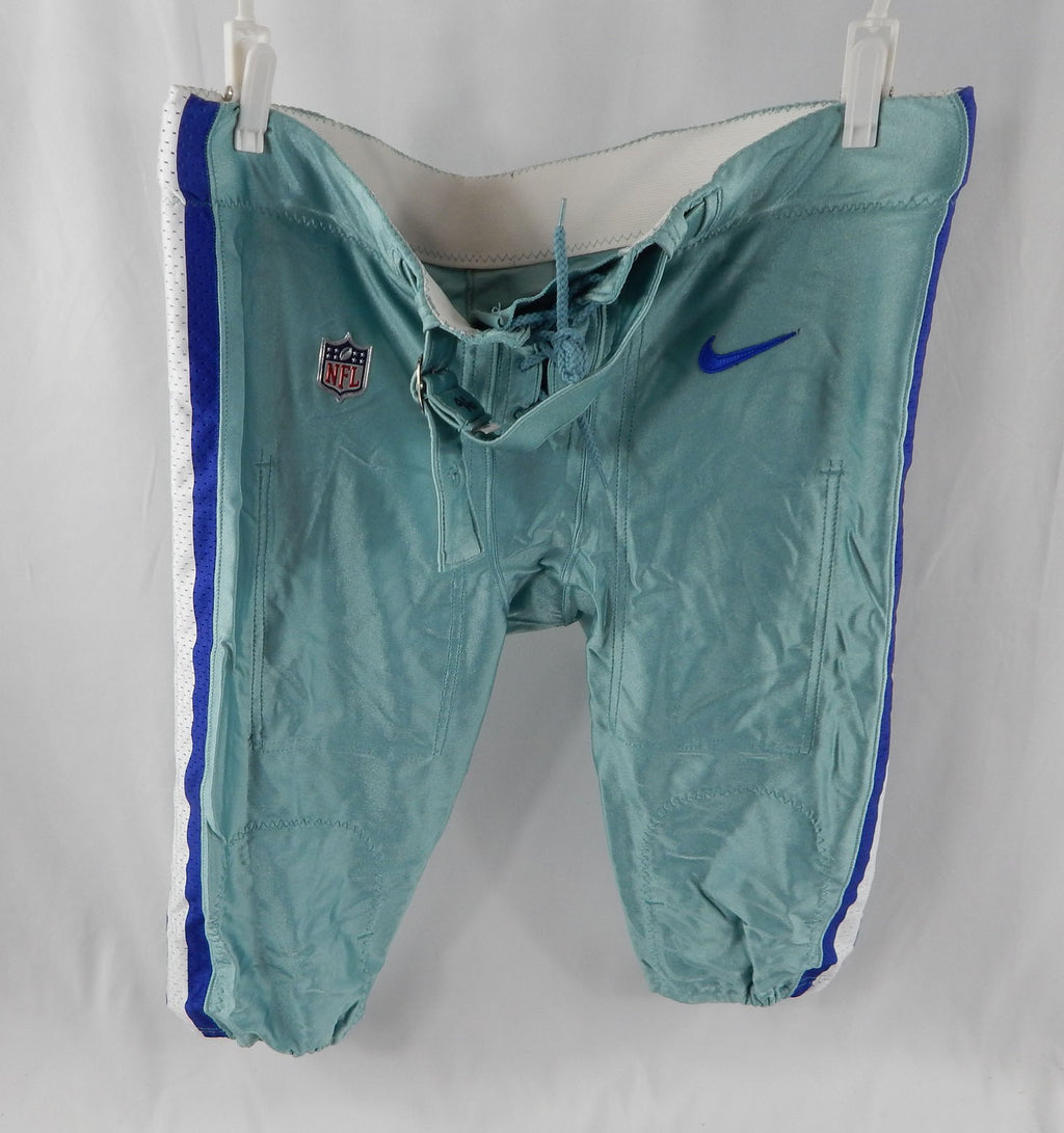 2013 Dallas Cowboys Game Issued Grey Seafoam Pants 48 973