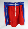 1994-95 Detroit Pistons #43 Game Issued Red Shorts 40 DP71605