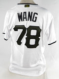 2019 Pittsburgh Pirates Wei-Chung Wang #78 Game Used White Jersey Memorial 150