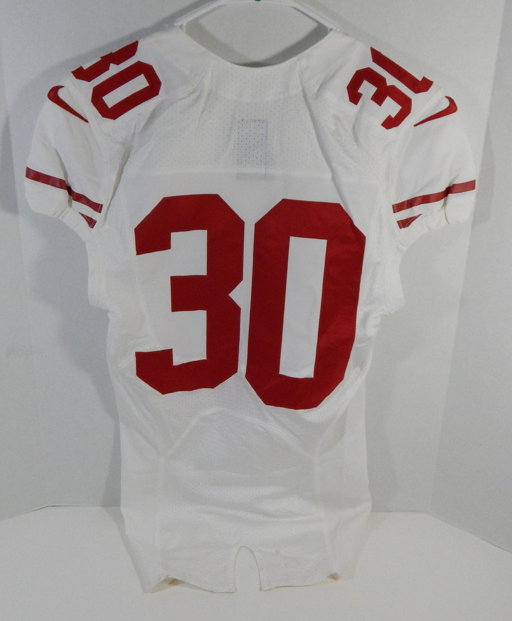 2012 San Francisco 49ers #30 Game Issued White Jersey DP16501 Pic2