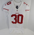 2013 San Francisco 49ers #30 Game Issued White Jersey DP16502