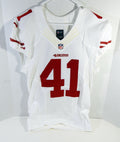 2013 San Francisco 49ers #41 Game Issued White Jersey DP16504